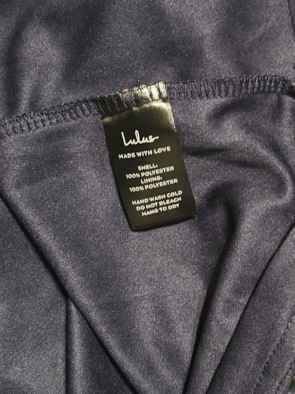 LULUS Stunning Element Navy Floral Mesh Ruffled Strapless Maxi Dress Size Small - Picture 11 of 13